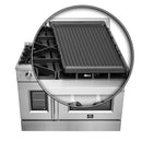 Forno 48-Inch Capriasca Gas Range with 8 Burners, 160,000 BTUs, & French Door Gas Oven in Stainless Steel (FFSGS6460-48)