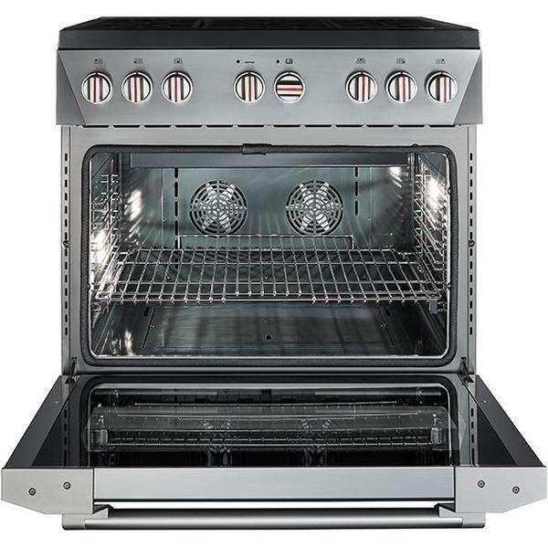 Forza 3-Piece Appliance Package - 36" Gas Range, Premium Range Hood, & 24" Dishwasher in Stainless Steel Appliance Package Forza 