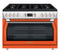 Forza 48-Inch Professional Dual Fuel Range in Ardente Orange (FR488DF-O)