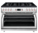 Forza 48-Inch Professional Dual Fuel Range in Stainless Steel (FR488DF)