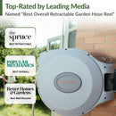 Giraffe Tools 5/8-Inch, 65 Ft. Retractable Garden Hose Reel (CW20US)