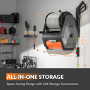 Giraffe Tools Grandfalls Retractable Pressure Washer Pro, 3700 PSI and 100ft Retractable Hose (HP174-G30)