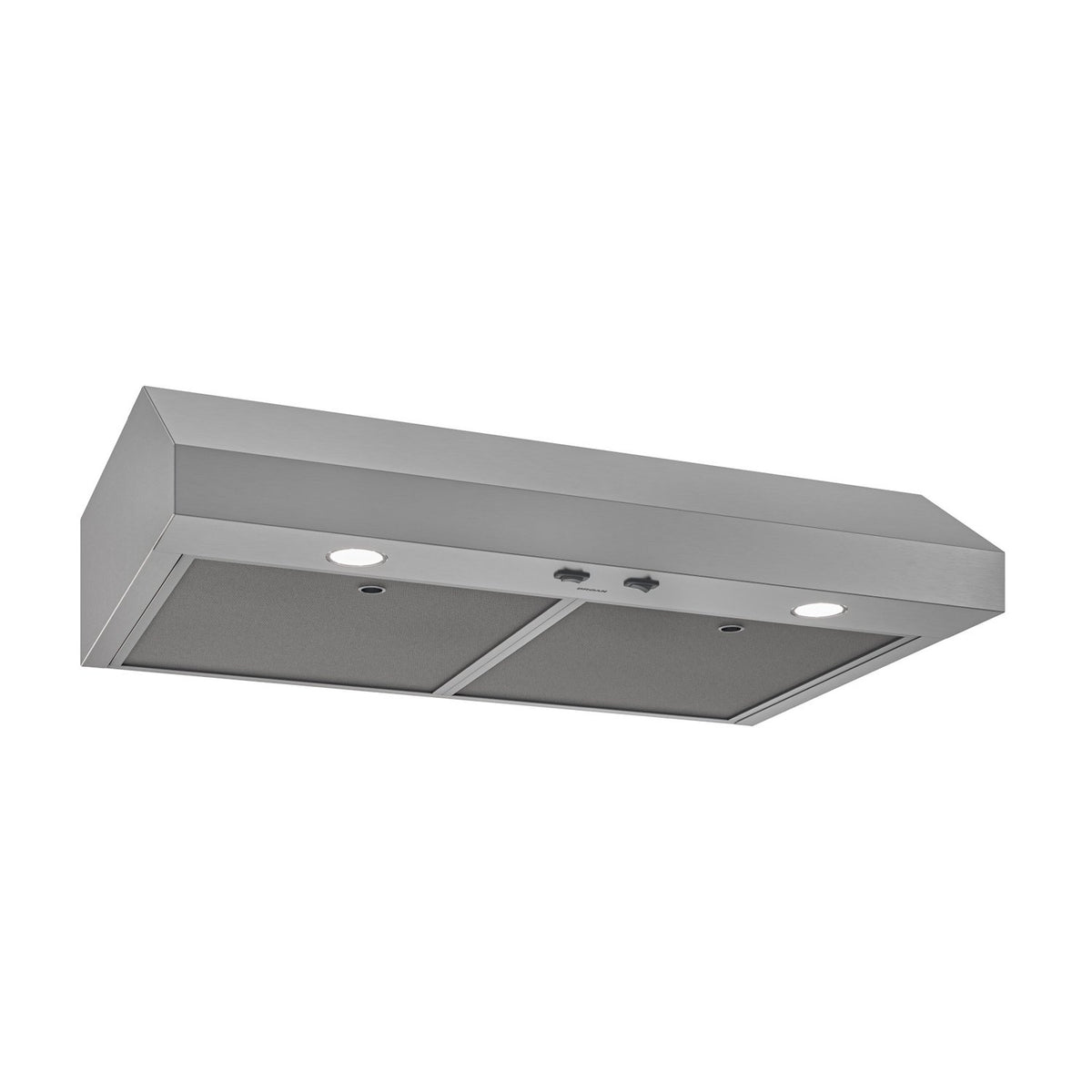 Broan-NuTone Glacier 30-Inch 350 CFM 2-Speed Convertible Under Cabinet Range Hood in Stainless Steel (GLA1303SS)
