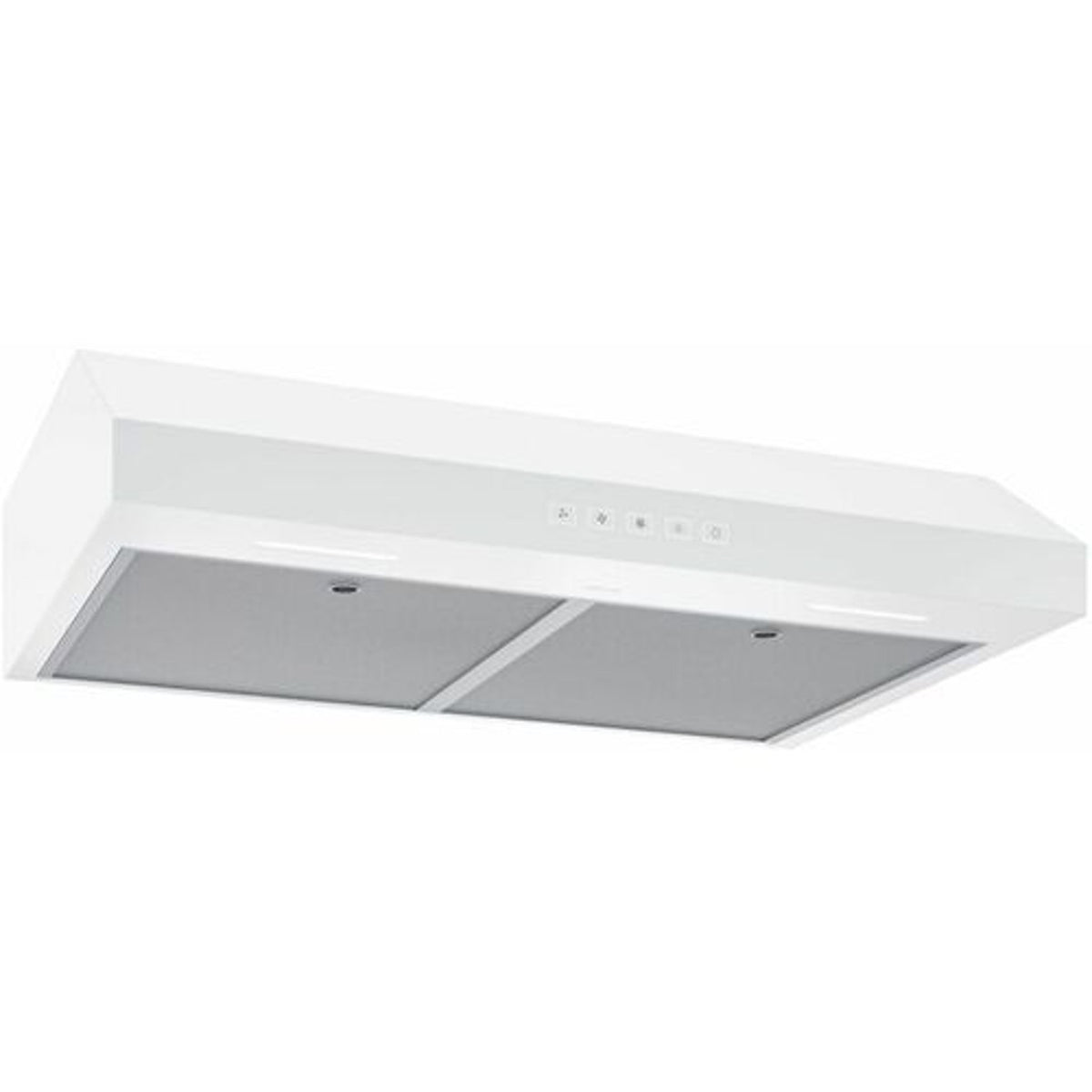 Broan-NuTone Glacier 30-Inch 350 CFM 3-Speed Convertible Under Cabinet Range Hood in White (GLA2303WW)