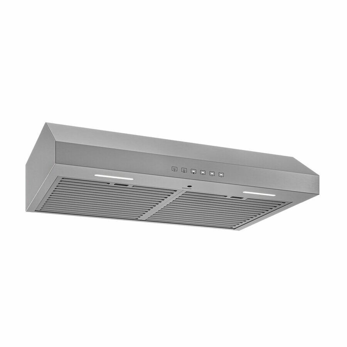 Broan-NuTone Glacier 30-Inch 490 CFM 3-Speed Convertible Under Cabinet Range Hood in Stainless Steel (GLA3304SS)