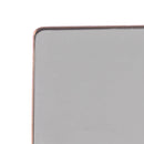 Parrot Uncle Golden Modern Square Framed Wall Mirror (PWM230308-5)