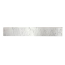 Kingston Brass Fauceture Templeton 36" Carrara Marble Vanity Top Backsplash, Carrara White (KVPB36MBS)