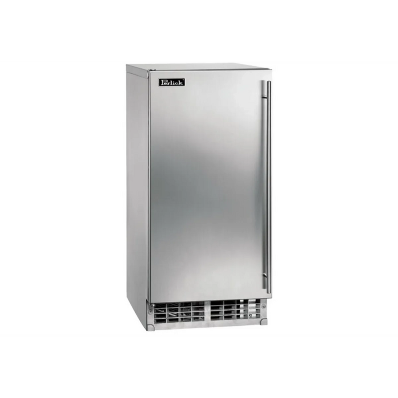 Perlick 15-Inch ADA Height Compliant Clear Ice Maker in Stainless Steel Door, R290 (HA15CI-L)