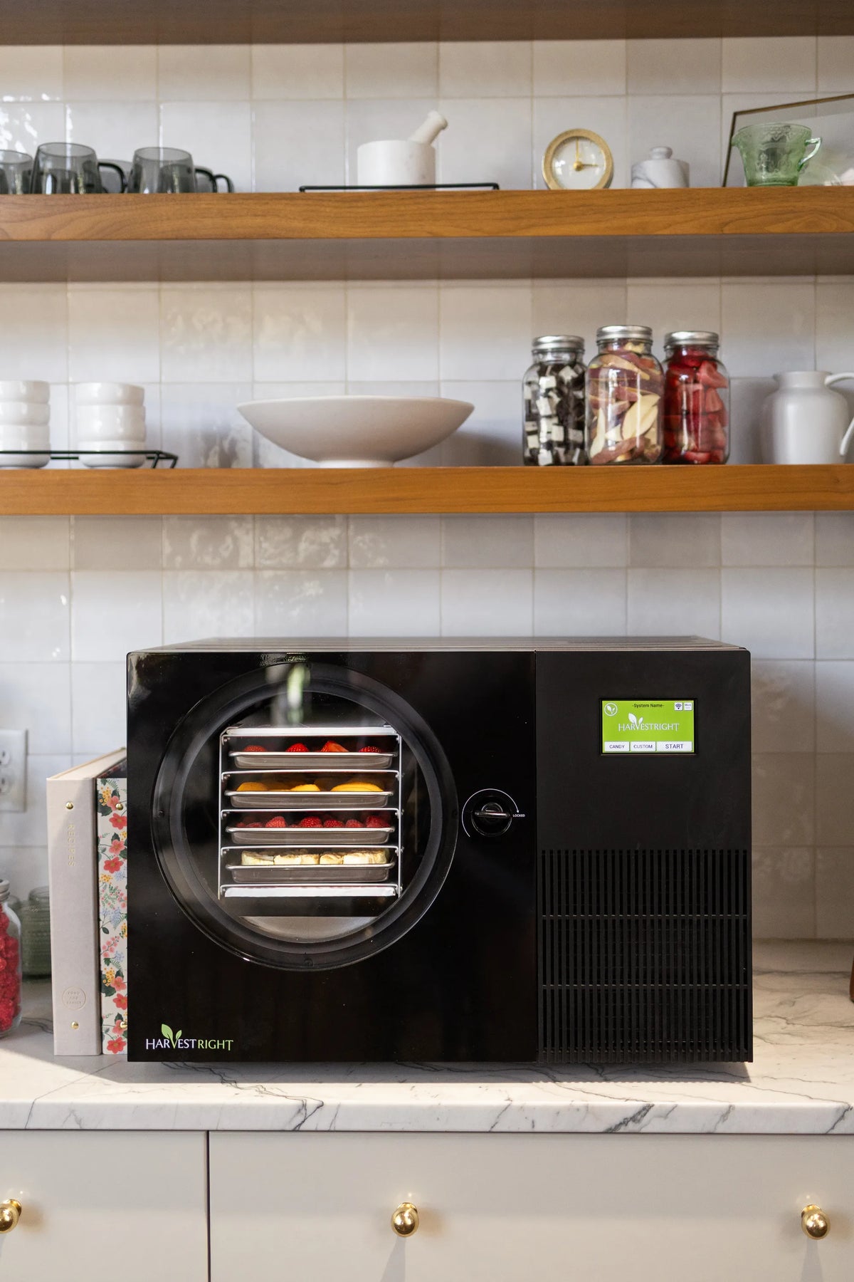 Harvest Right Black Countertop 360 Freeze Dryer - Lifestyle 3