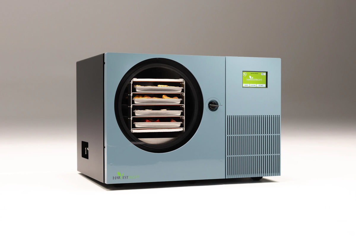 Harvest Right Pale Blue Countertop 360 Freeze Dryer - Right