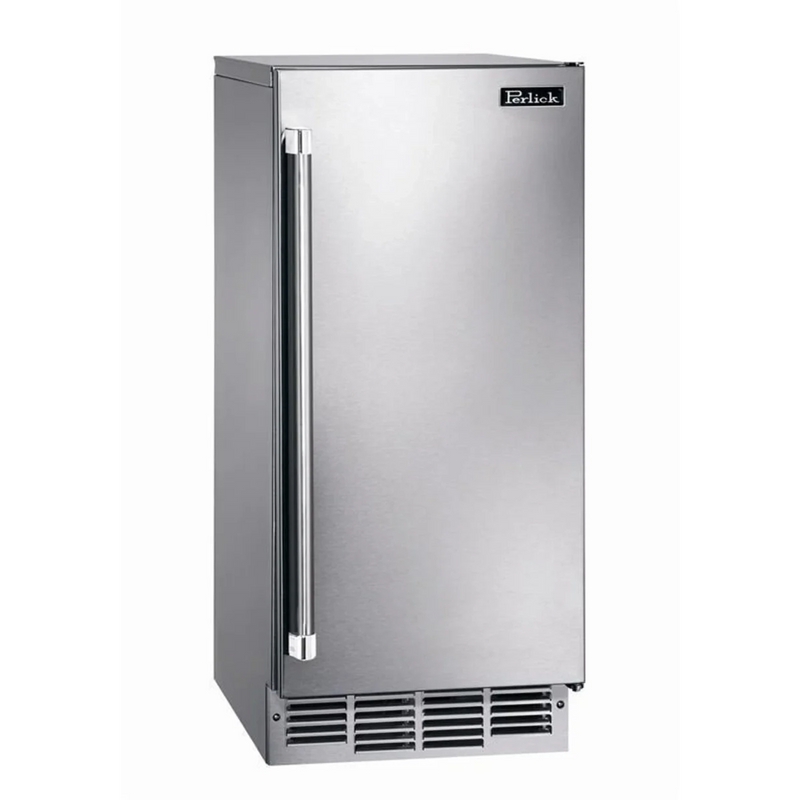 Perlick 15-Inch ADA Height Compliant, Clear Ice Maker in Panel Ready Door, R290 (HA15CI-W)