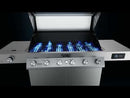 Monument Denali Smart Gas Grill in Stainless Steel with 6 Burners (D605)