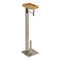 Kingston Brass Edenscape Freestanding Toilet Paper Holder with Storage Shelf, Brushed Nickel (SCC8508)