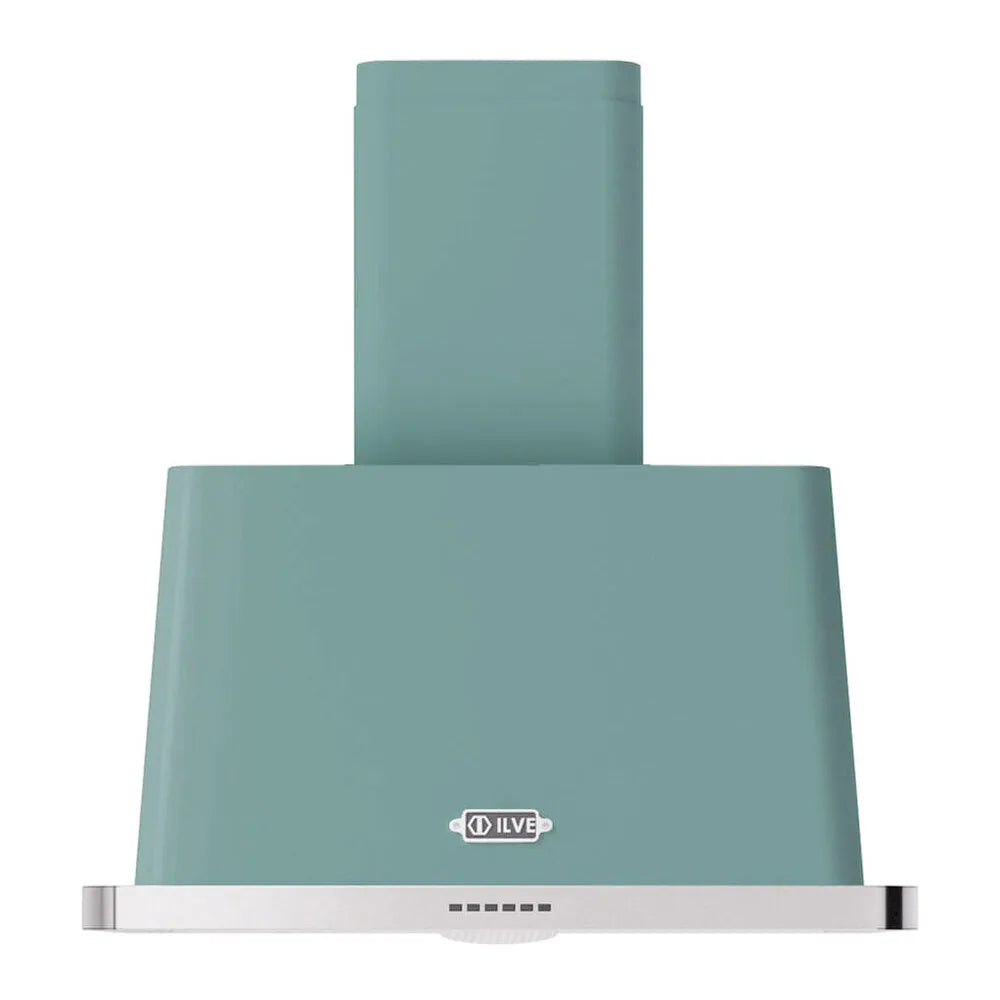 ILVE Majestic 30-Inch 600 CFM Wall Mount Range Hood in Mediterranean Mint (UAM76MM)