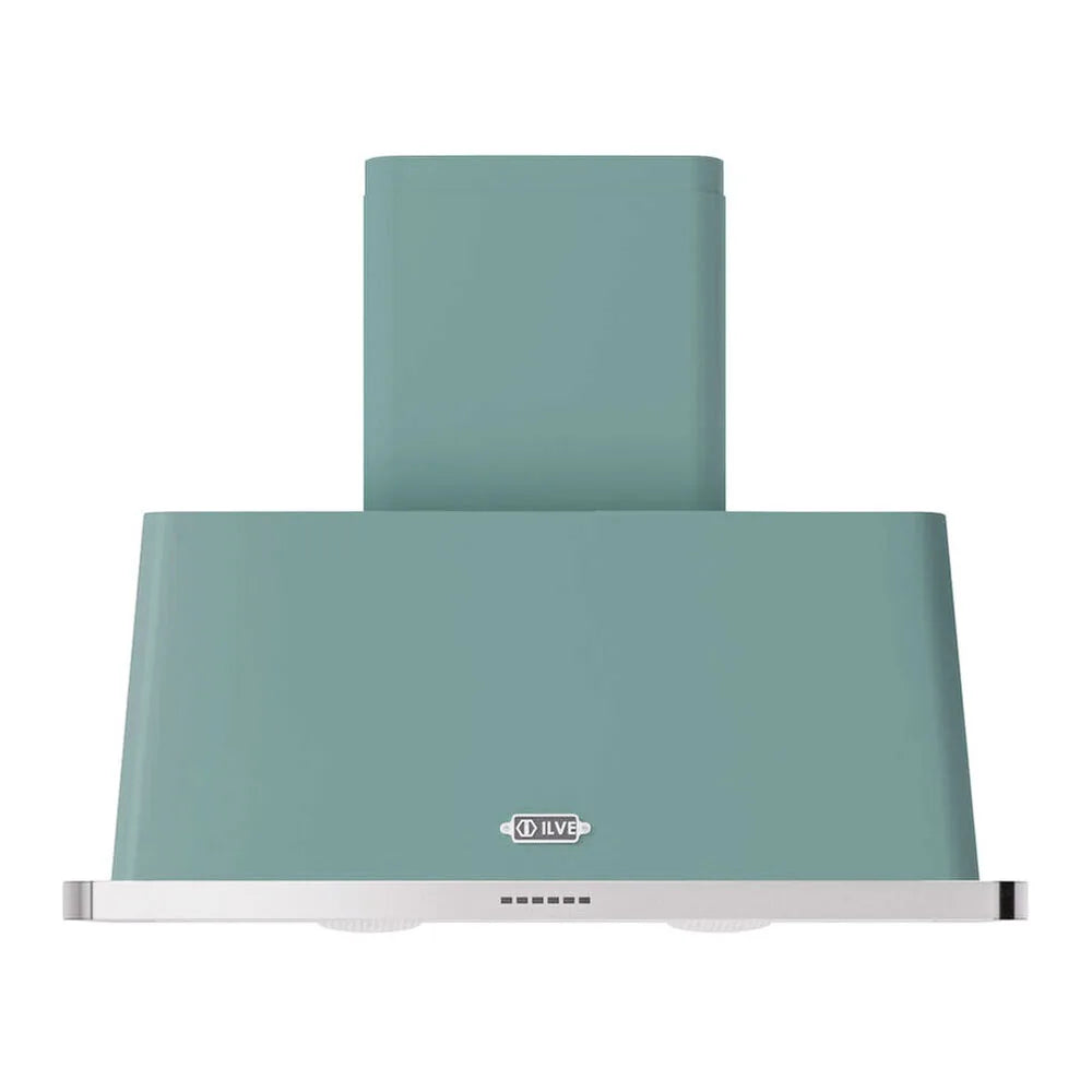 ILVE Majestic 40-Inch 600 CFM Wall Mount Range Hood in Mediterranean Mint (UAM100MM)