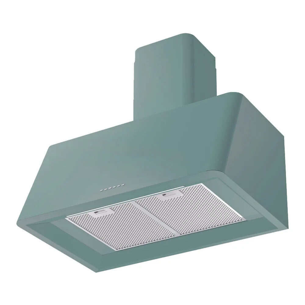 ILVE Nostalgie II 30-Inch 600 CFM Wall Mounted Range Hood in Mediterranean Mint (UAG30MM)