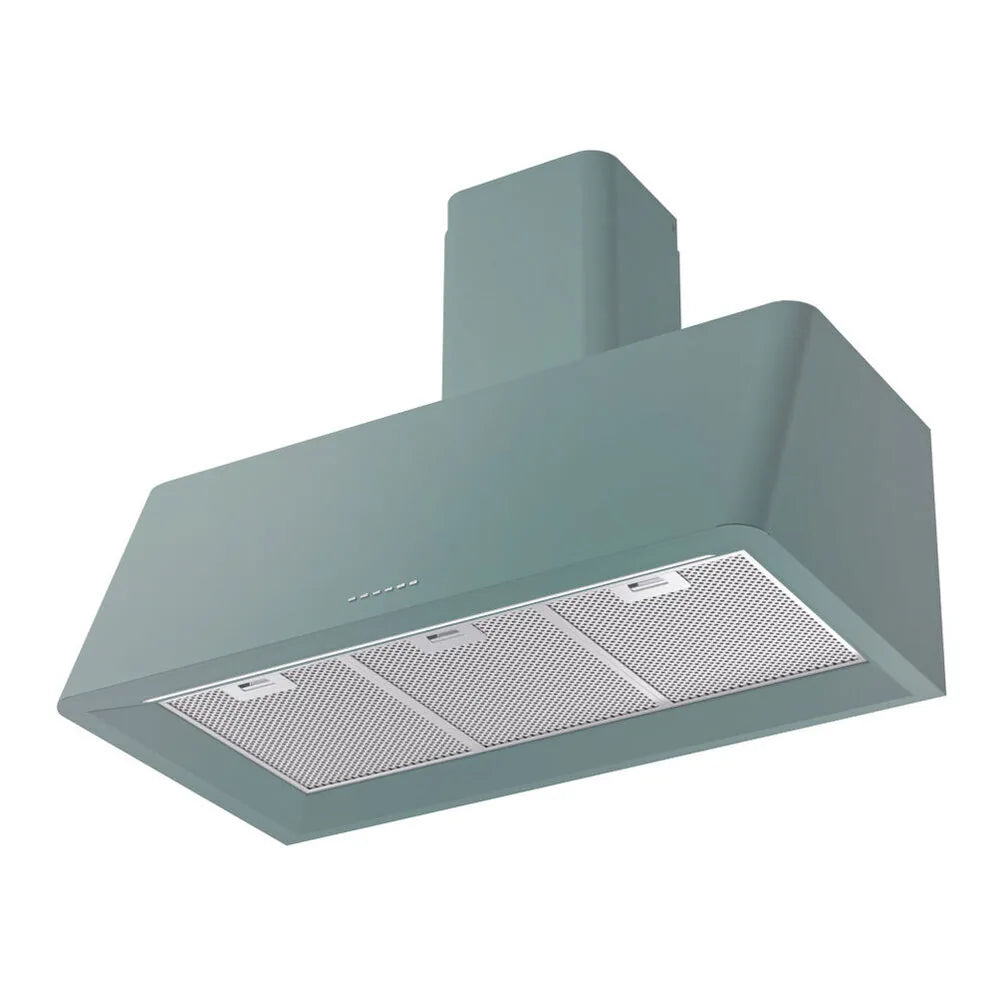 ILVE Nostalgie II 36-Inch 600 CFM Wall Mounted Range Hood in Mediterranean Mint (UAG36MM)