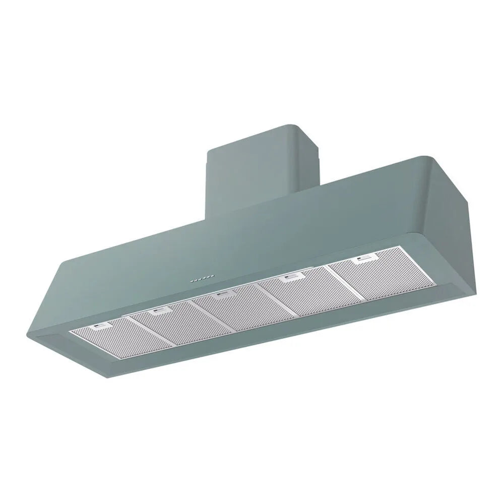 ILVE Nostalgie II 60-Inch 850 CFM Wall Mounted Range Hood in Mediterranean Mint (UAG60MM)