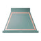 ILVE Nostalgie II 36-Inch 600 CFM Wall Mounted Range Hood in Mediterranean Mint with Copper Trim (UANB36MMP)