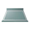 ILVE Nostalgie II 48-Inch 600 CFM Wall Mounted Range Hood in Mediterranean Mint with Chrome Trim (UANB48MMC)