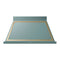 ILVE Nostalgie II 48-Inch 600 CFM Wall Mounted Range Hood in Mediterranean Mint with Brass Trim (UANB48MMG)