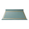ILVE Nostalgie II 60-Inch 600 CFM Wall Mounted Range Hood in Mediterranean Mint with Brass Trim (UANB60MMG)