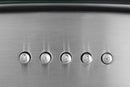 Hauslane Wall Mount Range Hood with Tempered Glass and Stainless Steel (WM-600SS)