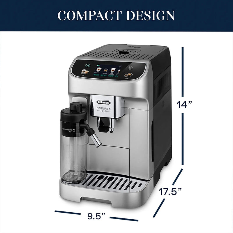 De'Longhi Magnifica Plus Fully Automatic Espresso Machine (ECAM32070SB)