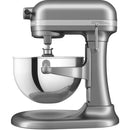 KitchenAid Stand Mixer, 5.5 Quart Bowl Lift, 11 Speeds in Contour Silver (KSM55SXXXCU)