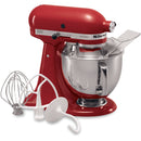 KitchenAid Artisan 5 Quart Tilt-Head Stand Mixer in Empire Red (KSM150PSER)