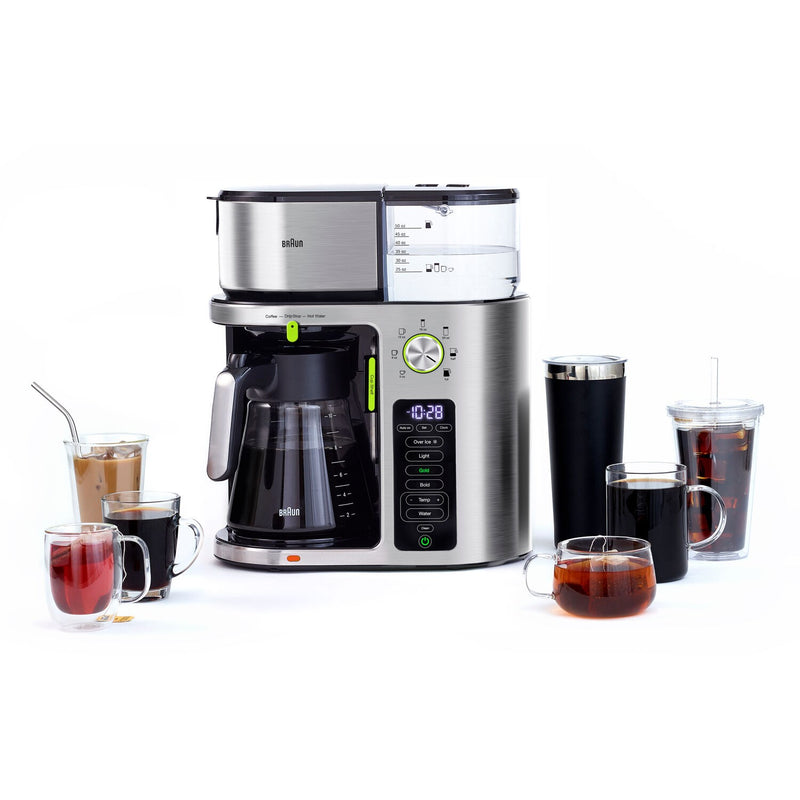 Braun Multiserve Brewing System in Stainless Steel with Glass Carafe (KF9170SI)