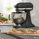 KitchenAid Artisan 5 Quart Tilt-Head Stand Mixer in Cast Iron Black (KSM150PSBK)