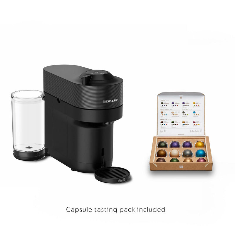 De'Longhi Nespresso Vertuo Pop+ Coffee & Espresso Single Serve in Liquorice Black (ENV92B)