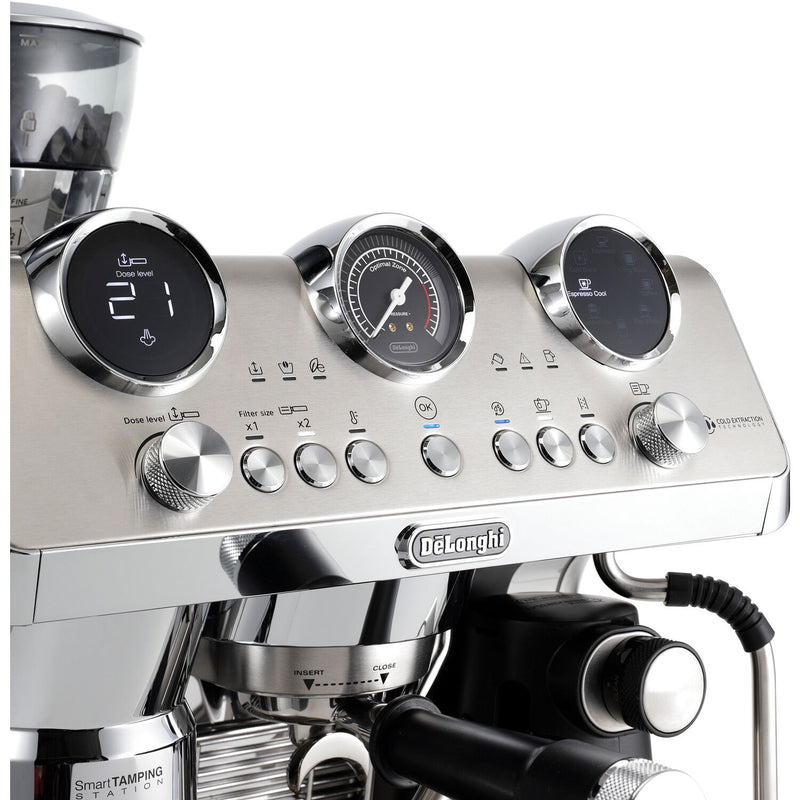 De'Longhi La Specialista Maestro Espresso Machine with LatteCrema in Stainless Steel (EC9885M)