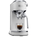 De'Longhi Dedica Duo Pump Espresso Machine with Cold Brew, Frothing Wand in Vanilla (EC890WI)