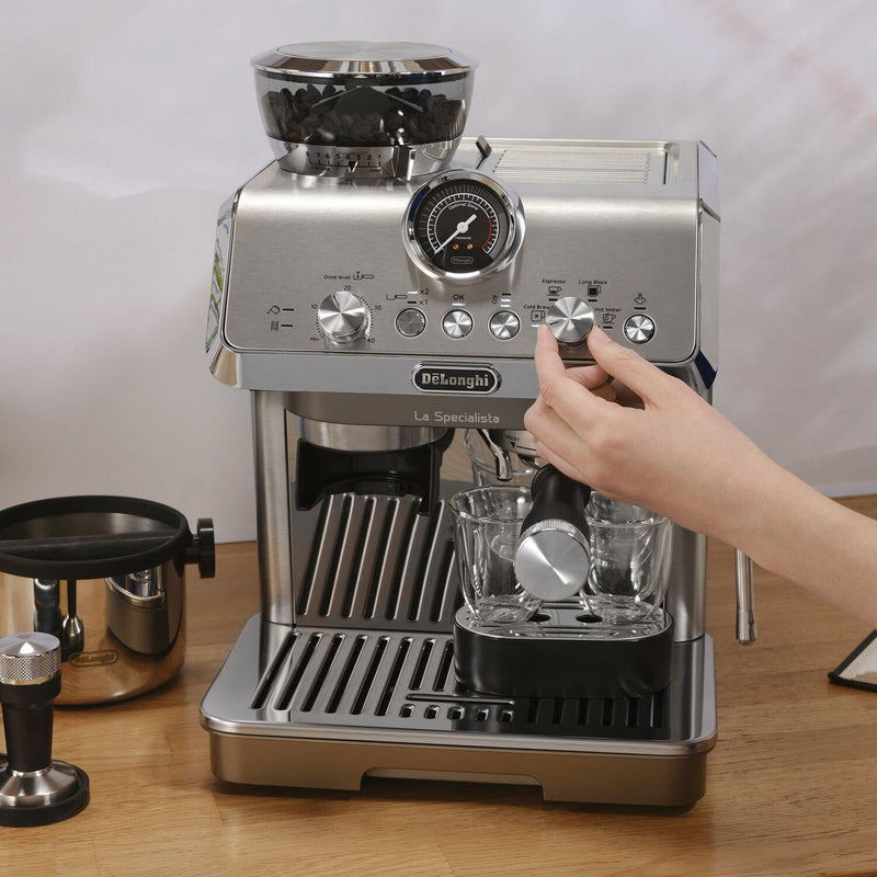De'Longhi Combination Espresso/Coffee Machine - Stainless Steel