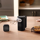 KitchenAid Go Cordless 12V Hand Mixer in Black Matte with Battery, USB-C Cable, Wall Adapter Included (KHMR762BM)