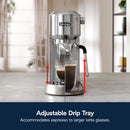 De'Longhi Dedica Duo Pump Espresso Machine with Cold Brew, Frothing Wand in Stainless (EC890M)