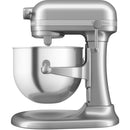 KitchenAid Stand Mixer, 7 Quart Bowl Lift, 11 Speeds in Contour Silver (KSM70SKXXCU)