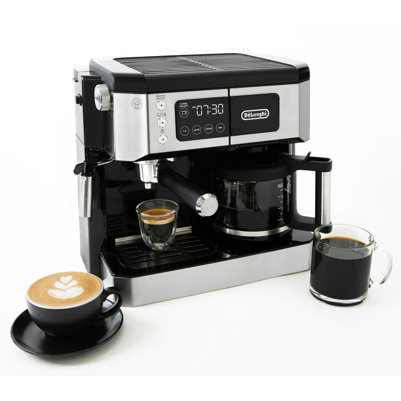 De'Longhi Digital Combination Espresso & Drip Coffee Machine with Manu