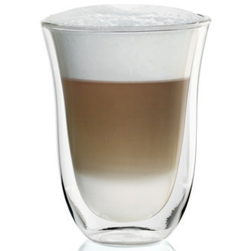 De'Longhi Double Wall Latte Macchiato Glass - 2 Pack (DLSC312)