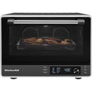 KitchenAid Dual Convection Countertop Oven with Air Fry & Temperature Probe in Black Matte (KCO224BM)