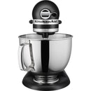 KitchenAid Artisan 5-Quart Tilt-Head Stand Mixer in Black Matte (KSM150PSBM)