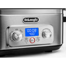 De'Longhi Livenza Multi Cooker 5 in 1 Slow Cooker in Brushed Stainless Steel (CKM1641D)