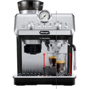De'Longhi La Specialista Arte 19 Bar Pump Espresso Machine in Silver and Black (EC9155MB)