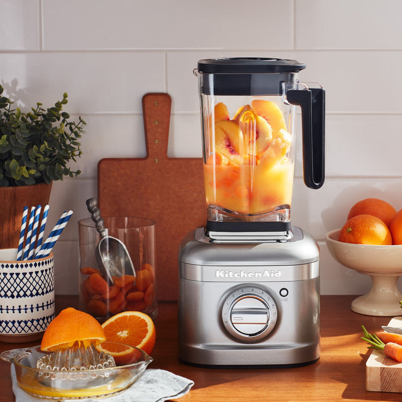 KitchenAid K400 Blender 1.5HP, 56oz. BPA free Jar in Contour Silver (KSB4028CU)