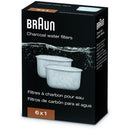 Braun Charcoal Water Filter - 6-Pack (BRSC004)