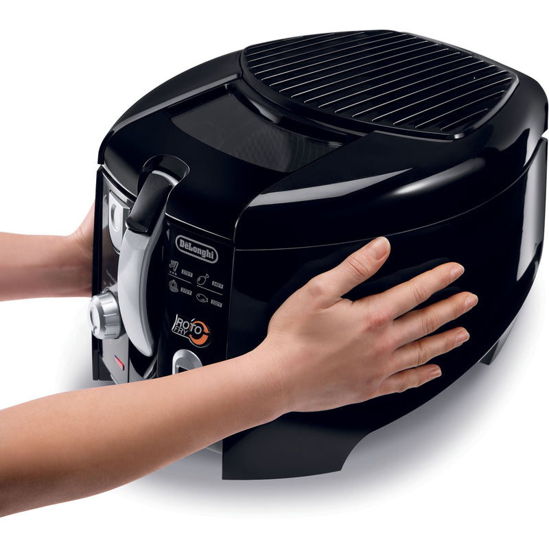 De'Longhi Cool Touch Rotofry Deep Fryer in Black (D28313UXBK)