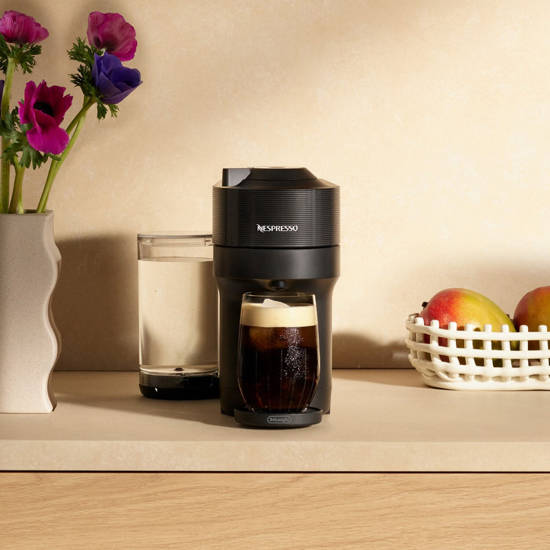 De'Longhi Nespresso Vertuo Pop+ Coffee & Espresso Single Serve in Liquorice Black (ENV92B)