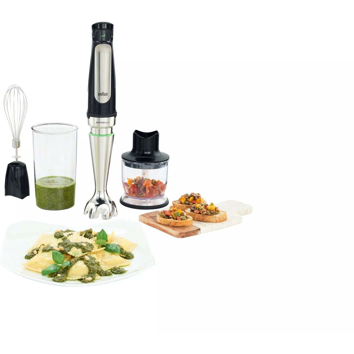 Braun Multiquick 7 Smart Speed Hand Blender in Stainless Steel (MQ7025